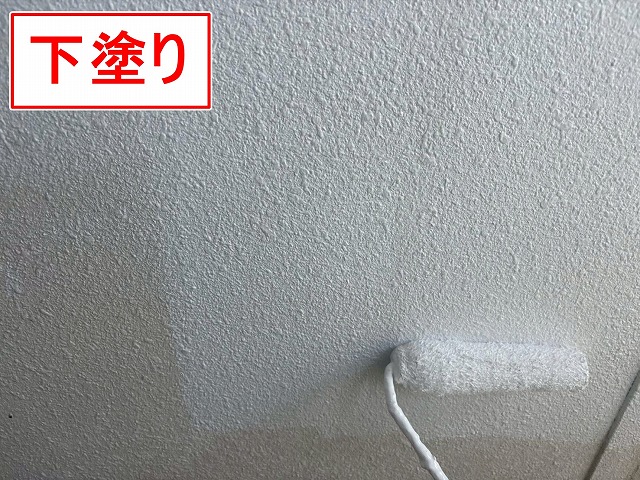 西八代郡市川三郷町でモルタル外壁にファインパーフェクトトップでラジカル塗装を実施