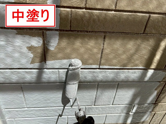 南アルプス市で窯業系サイディングの外壁塗装！パーフェクトトップで仕上げ塗装します
