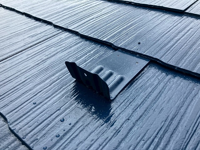 仕上がった雪止め
