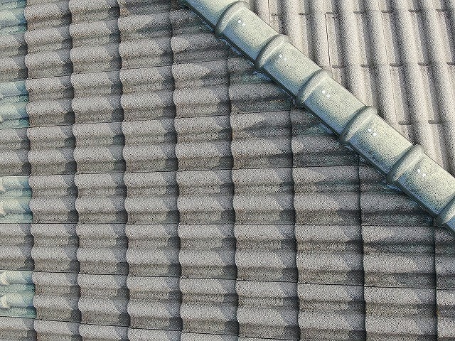 色あせたモニエル瓦