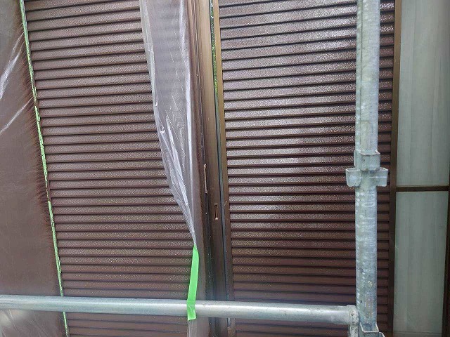 養生後の塗装面