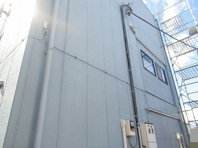 施工前の外壁全景