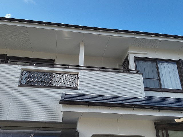 塗装後の住宅全景