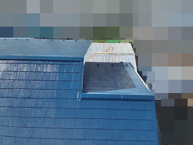 施工後の屋根全景