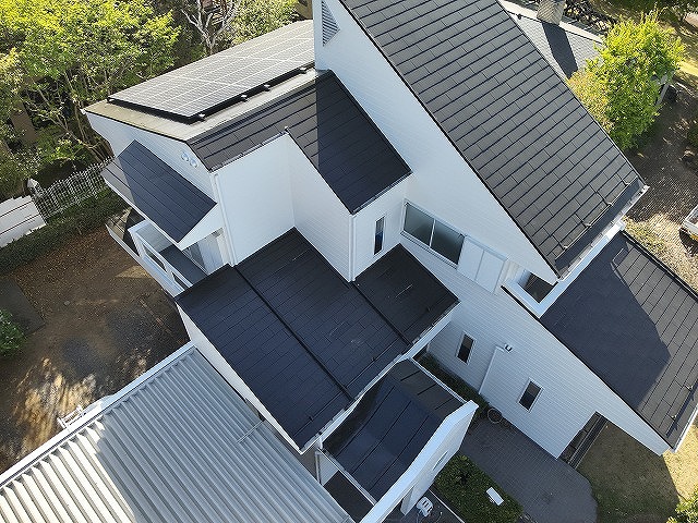 甲府市 屋根外壁塗装工事 完工写真
