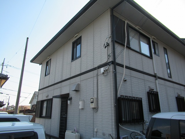 甲府市　外壁塗装　施工前