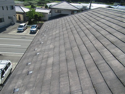 南アルプス市　屋根塗装