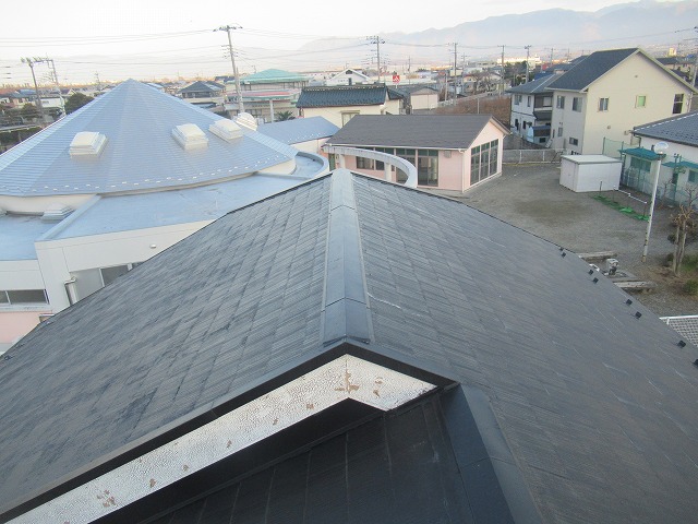 南アルプス　屋根塗装　工事前