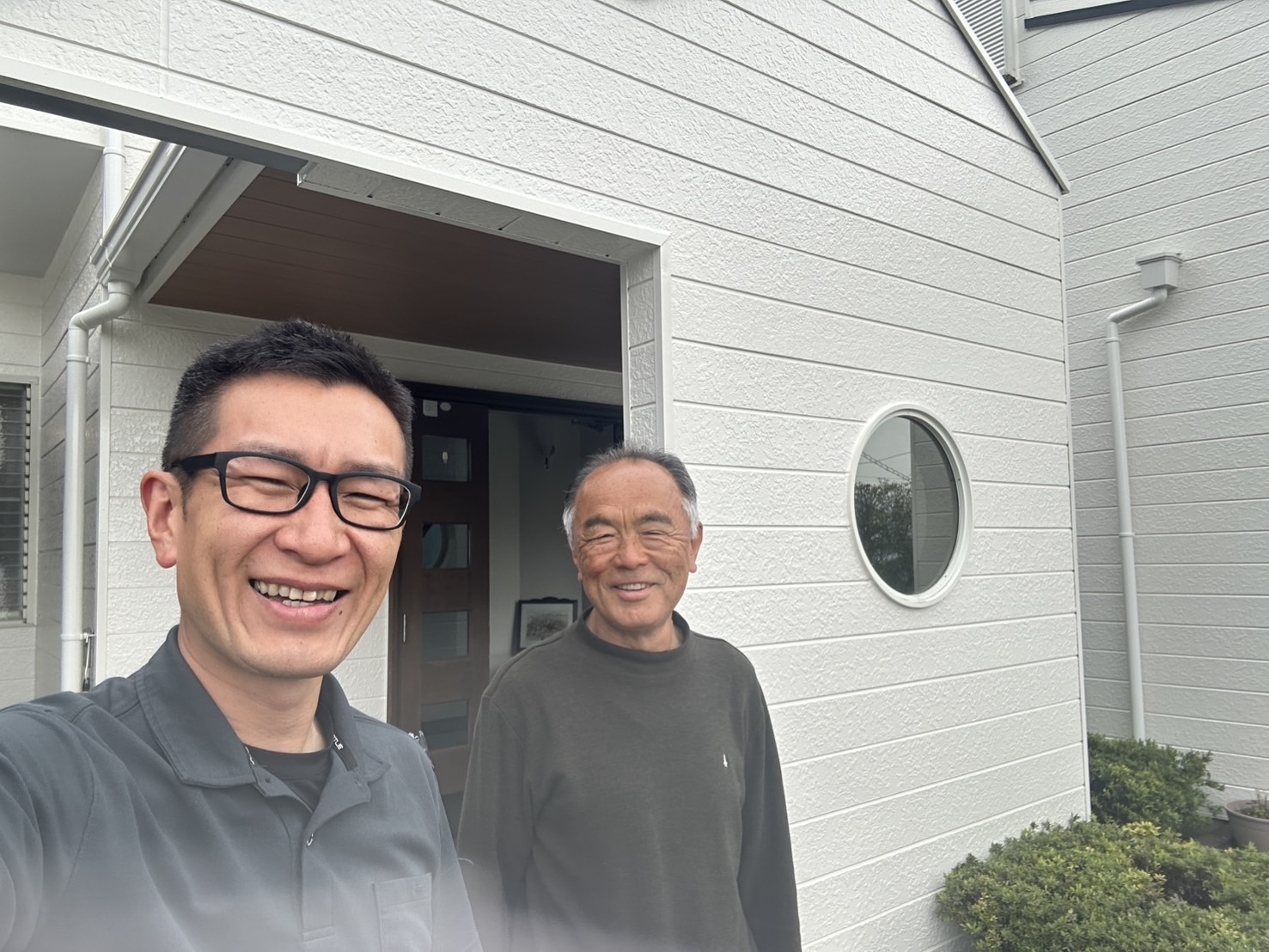 甲府市　お客様とのお写真