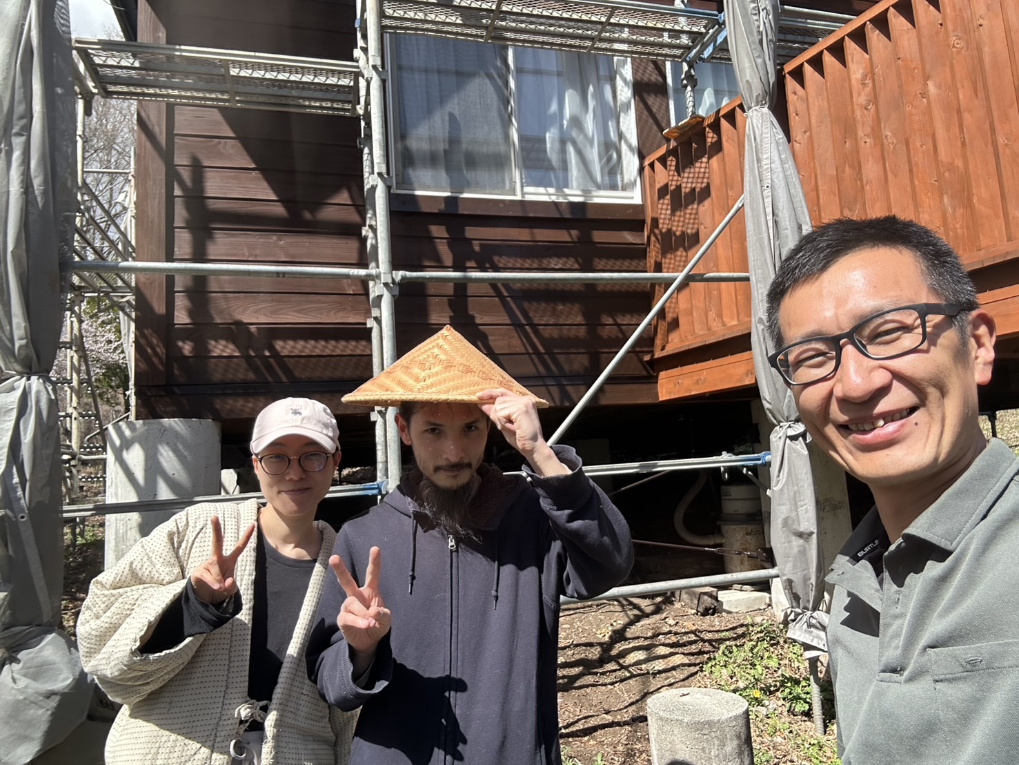北杜市　お客様とのお写真
