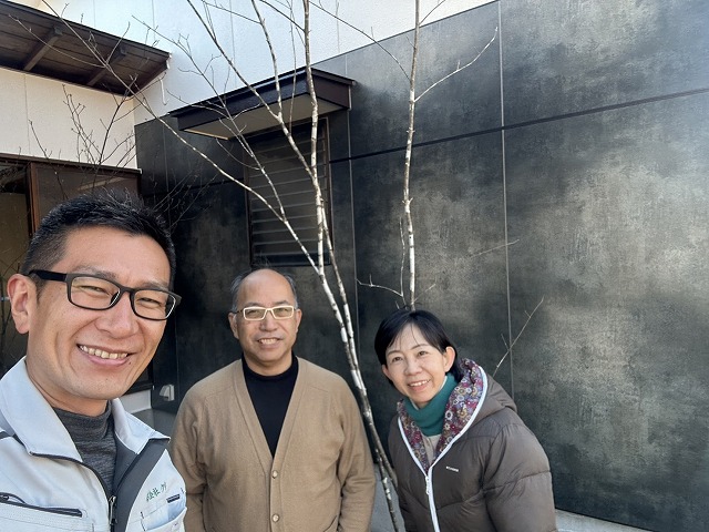 北杜市　お客様の写真