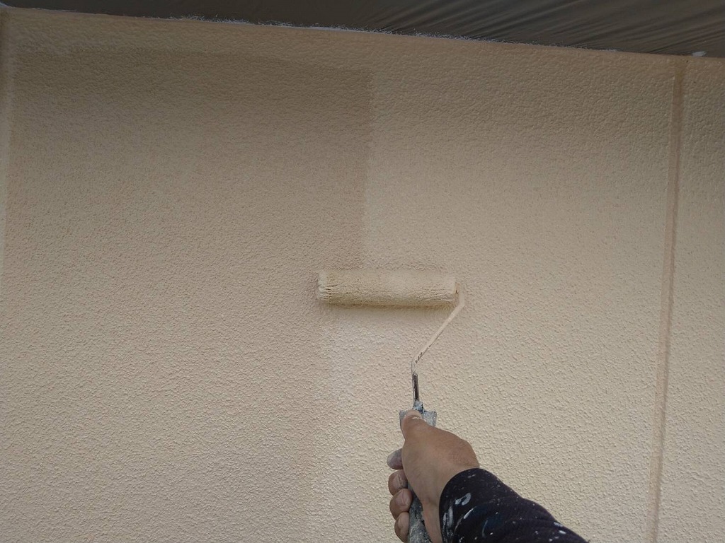 外壁塗装工事完了　北杜市